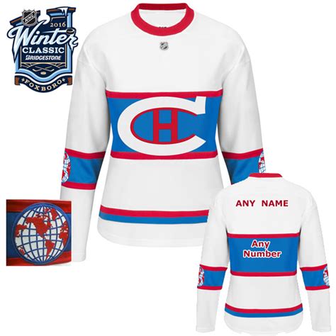 5.0 out of 5 stars 3. Montreal Canadiens 2016 Winter Classic Ladies White Jersey Custom or Blank