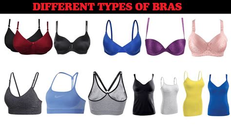 Types Of Bras For Gorgeous Look Select Right One Ordnur
