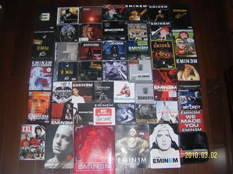 Eminem Album Collage