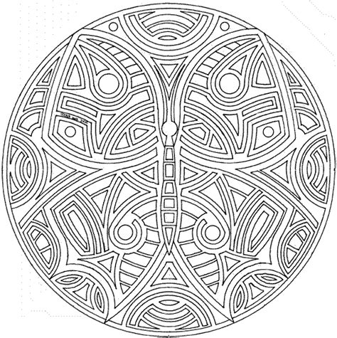 Intricate Mandala Coloring Pages Coloring Home