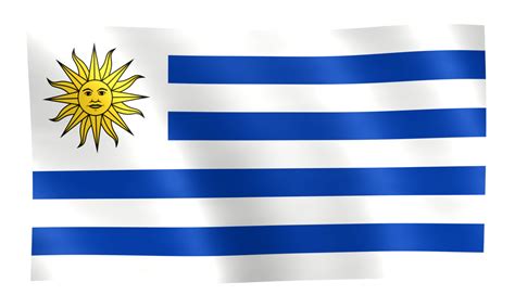 Bandera De Uruguay Png Transparente Stickpng