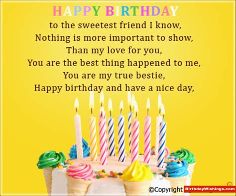 Birthday Quotes Sayings Rhymes Birthday Poems For A Friend