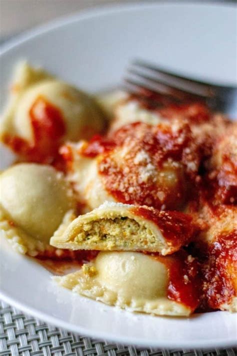 Unique diy projects · delicious family recipes Homemade Chicken Ravioli Recipe | A Wicked Whisk