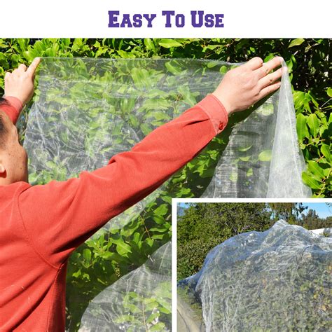 Mosquito Garden Bug Insect Netting Insect Barrier Bird Net Plant