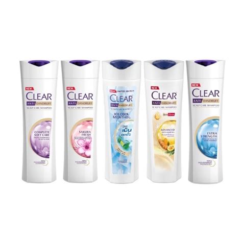 Clear Hair Shampoo 330ml 315ml Sakura Fresh Complete Soft Care