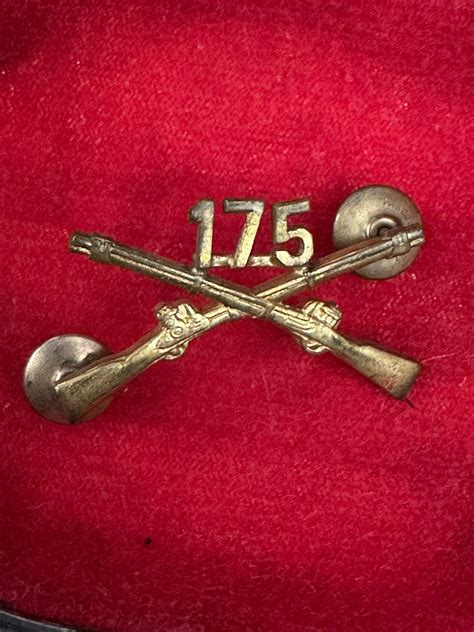 175th Infantry Regiment Crossed Rifle Pin Insignia Badge Etsy