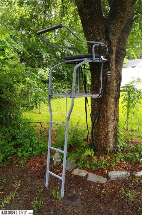 Armslist For Sale Hunting Treestands 3 Ladder And Lock On