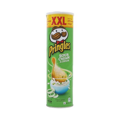 Buy Pringles Sour Cream And Onion Snack 200g