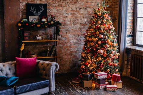 Premium Photo Cozy Apartment Decorated For Christmas