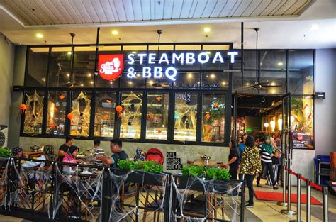 Hi guys, today i'll be sharing about my team at work's halloween team bonding session at pak john steamboat's newly opened branch in ioi city mall! Pak John Steamboat & BBQ, IOI City Mall | Malaysia
