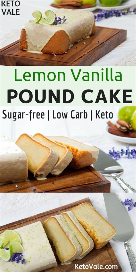 Pound cakes and bundt cakes. Keto Lemon Vanilla Pound Cake | Recipe (With images) | Low carb cake, Sugar free desserts easy ...