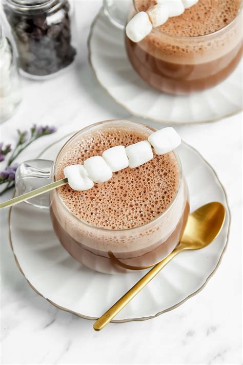 Easy Vegan Hot Chocolate Food With Feeling