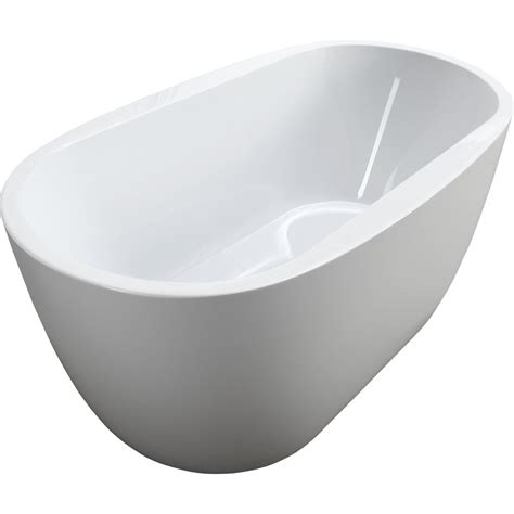 Relax and unwind in this luxurious bordeaux 59 in. Bellaterra Home Genoa 59 inch Freestanding Bathtub in ...