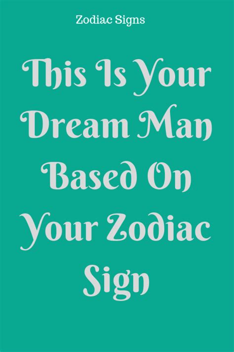 If you know things like how long techno spent farming potatoes or who built the walmart, that knowledge will pay off here! This Is Your Dream Man Based On Your Zodiac Sign | Zodiac ...
