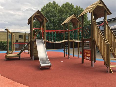 Britannia Village Primary School Playground Installation Action