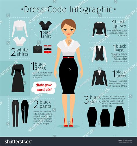 323 Infographic Dress Code Images Stock Photos And Vectors Shutterstock