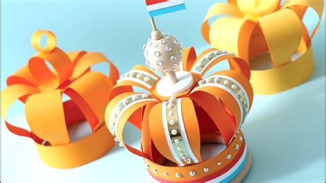How To Make A Paper Crown For Birthday Kingsday Celebration Diy