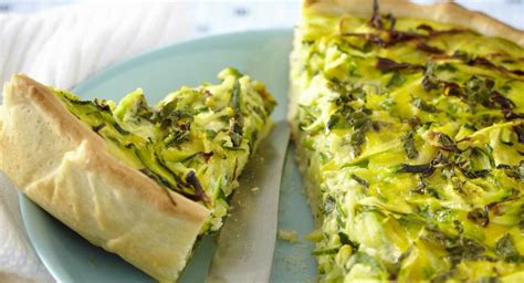 Tarte à la courgette nos meilleures recettes