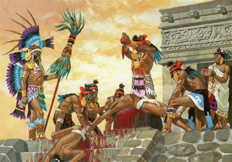 Feeding The Gods — The Horrific Aztec Practice Of Human Sacrifice