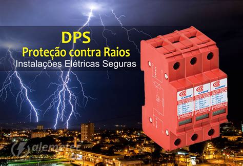 Dps Dispositivo De Proteção Contra Surtos Elétricos Elétrica Instalação Instalações Elétricas