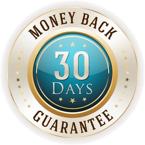 30 Days Money Back Guarantee Gloss Clipart Large Size Png Image Pikpng