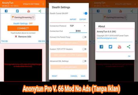 Now with the development of technology, android and ios have developed so java has no place like before. Download Anonytun Pro v66 Mod Unlimited No Ads (Tanpa ...