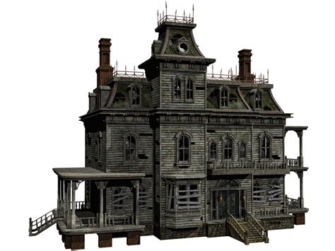 Haunted House 04 Png Stock By Roy3d On Deviantart