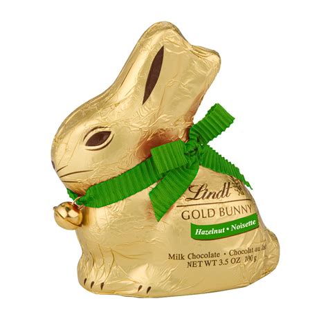 Lindt Gold Bunny Hazelnut Milk Chocolate Easter Bunny 100 Grams