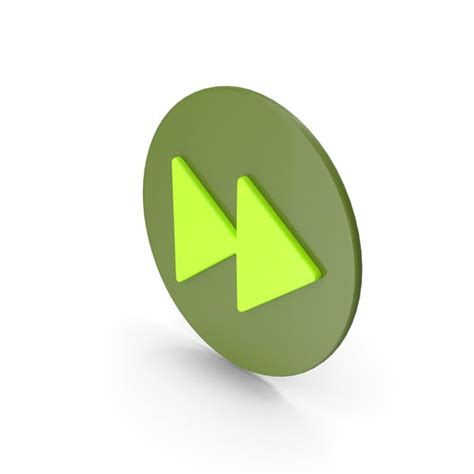 Green Fast Forward Media Player Icon By Pixelsquid360 On Envato Elements