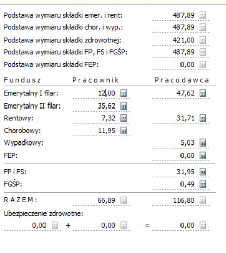 Ile wynosi podstawa wymiaru składki zdrowotnej? Składka zdrowotna - Gratyfikant GT - Forum InsERT