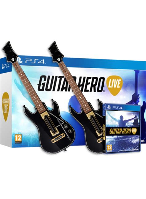 Купить Guitar Hero Live Bundle 2 гитары игра для Ps4 в интернет магазине