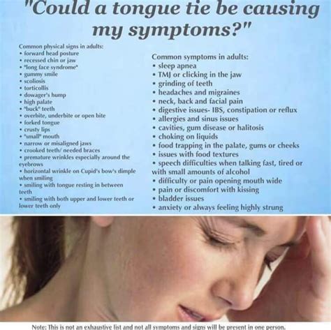 Symptoms Of Tongue Tie In Adults Tongue Tie Myofunctional Therapy