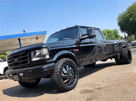 Obs Ford F 250 Dually On 20” Aandr Custom Wheels And Tires