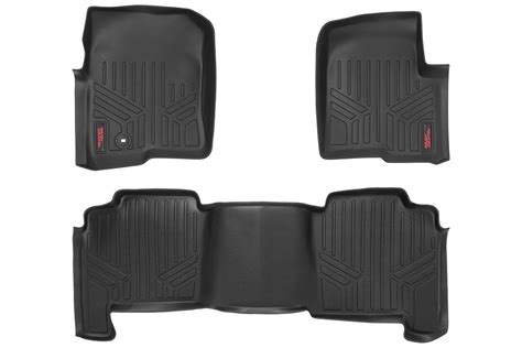 Rough Country Floor Mats For 2004 2008 Ford F 150 Supercrew Cab M