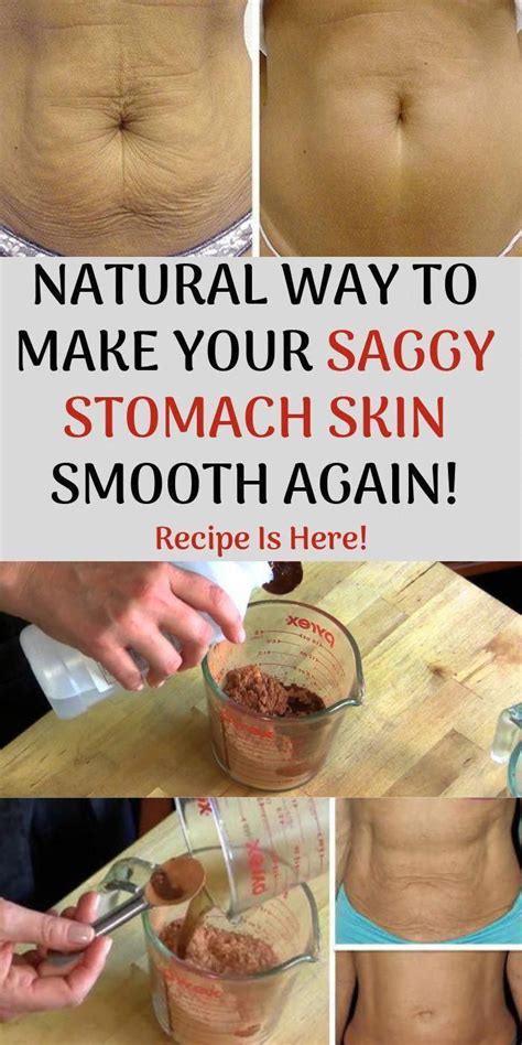 The Way To Make Your Saggy Stomach Skin Smooth Naturally Howtogetridofsaggyskin
