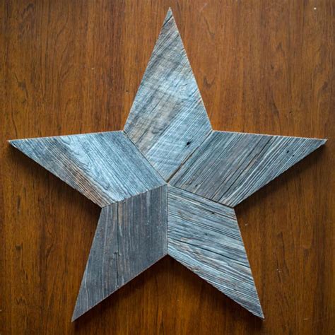 Project Idea Barn Wood Star Andrew Morgan