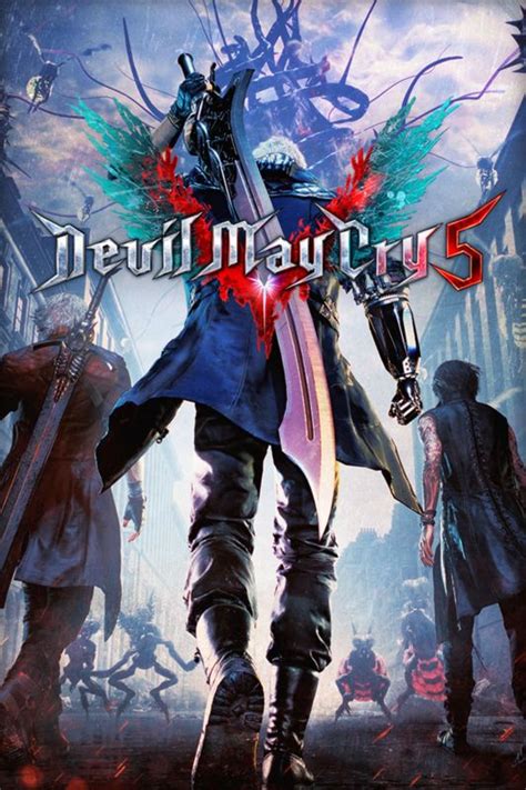 Devil May Cry 5 2019 Playstation 4 Box Cover Art Mobygames