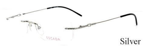 buy escada rimless designer brand eyeglasses sunglasses 533s rimless frameless prescription