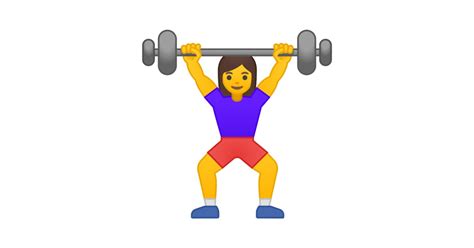 Woman Lifting Weights Emoji Clipart Emoji Weight Lifter Squat Emoji Hot Sex Picture