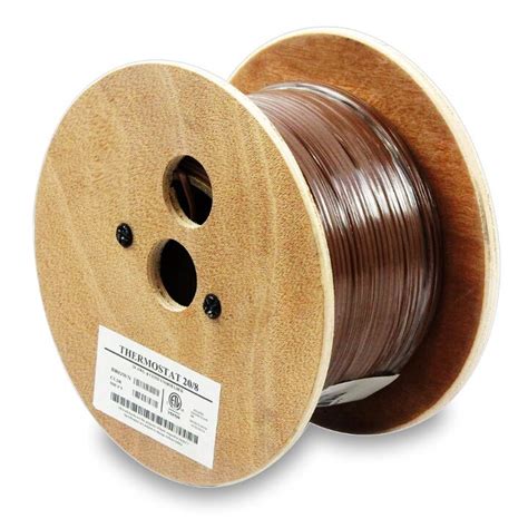 250ft 208 Unshielded Thermostat Solid Wire Bare Copper Cable Sfcable