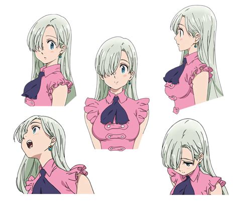 Image Elizabeth Anime Character Designs 1png Nanatsu No Taizai Wiki