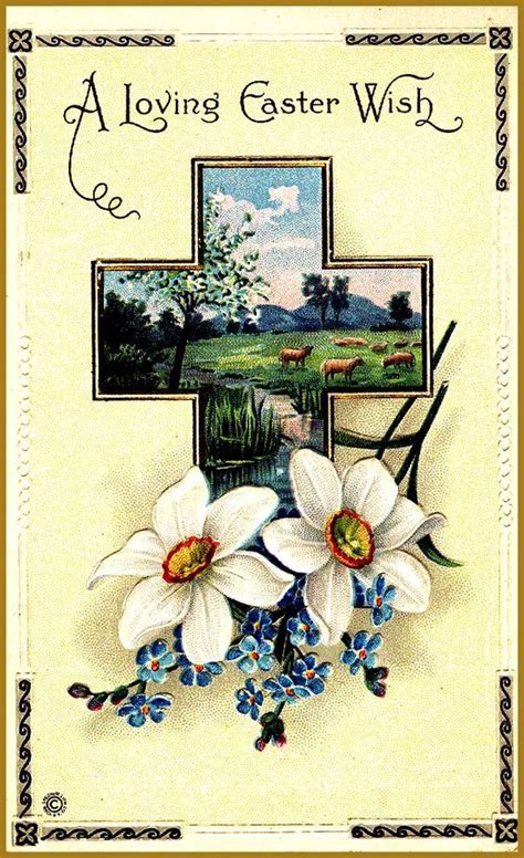 Pin By Doris Sanders On Easter Vintage Easter Cards Easter Art