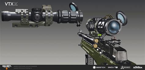 Rick Zeng Yu Zeng Call Of Duty Black Ops 4 Weapon Concept Vendetta