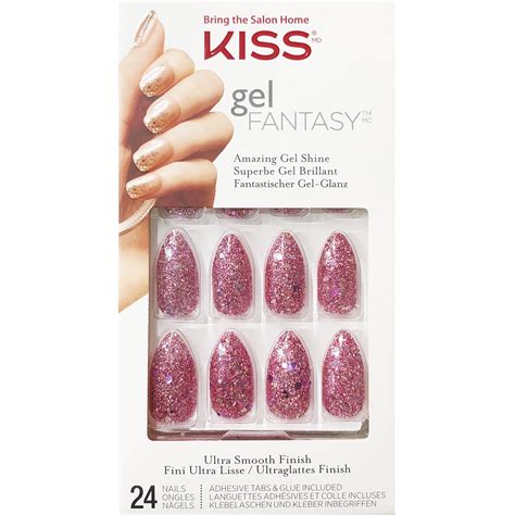 Kiss Gel Fantasy Ready To Wear Gel 24 Nails Kgn52 By Kiss Amazonde