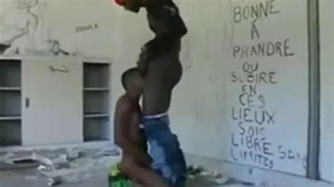 Two Young Black Thugs Fuck Raw In A Squat Porn Videos
