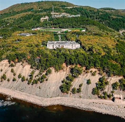 The residence at cape idokopas also known as the palace on the idokopas cape, often called putin's palace, dacha putina, putin's country cottage. Alexej Navalny shows the alleged luxury palace of Vladimir ...
