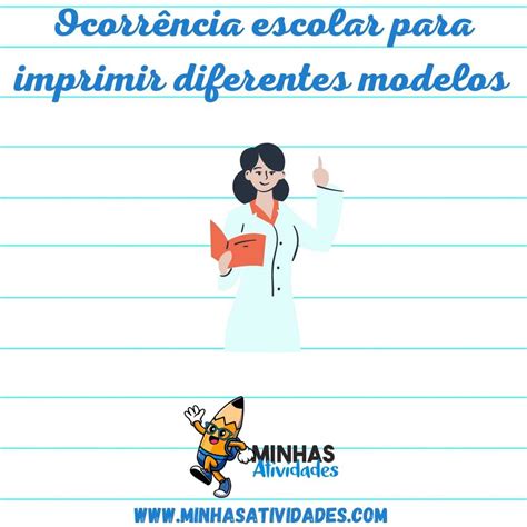 Exemplo De Ocorrencia Escolar