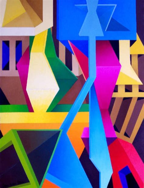 40 Aesthetic Geometric Abstract Art Paintings Bored Art