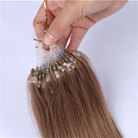 China Micro Beads Human Hair Extensions Supplier Qm Emeda Hair