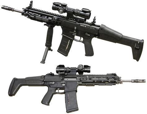 A rifle is a firearm with a barrel that has a helical groove or pattern of grooves (rifling) cut into the barrel walls. First photos of new Japanese Self-Defence Forces Rifle and ...
